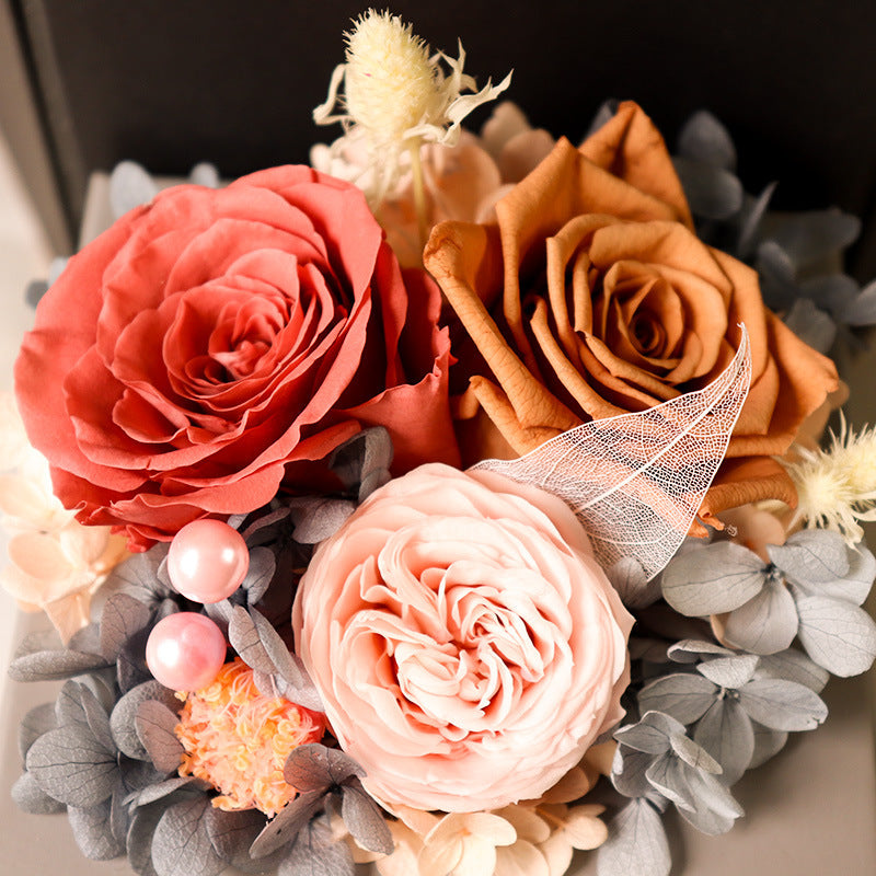 Rose Carnation Austin Gift Box