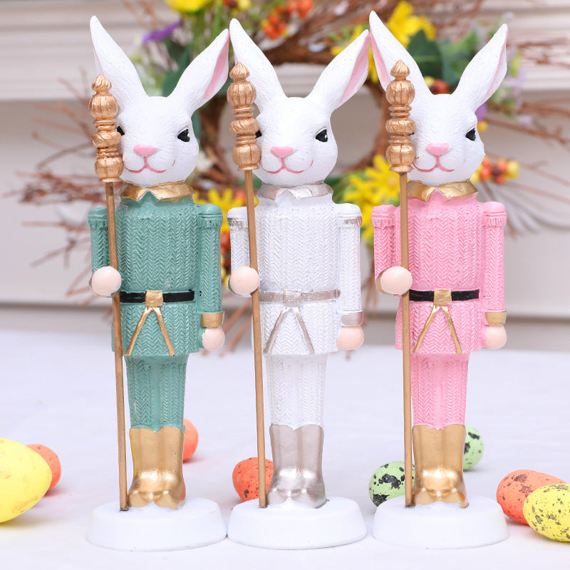 Easter Cute Truncheon Rabbit Home Decoration