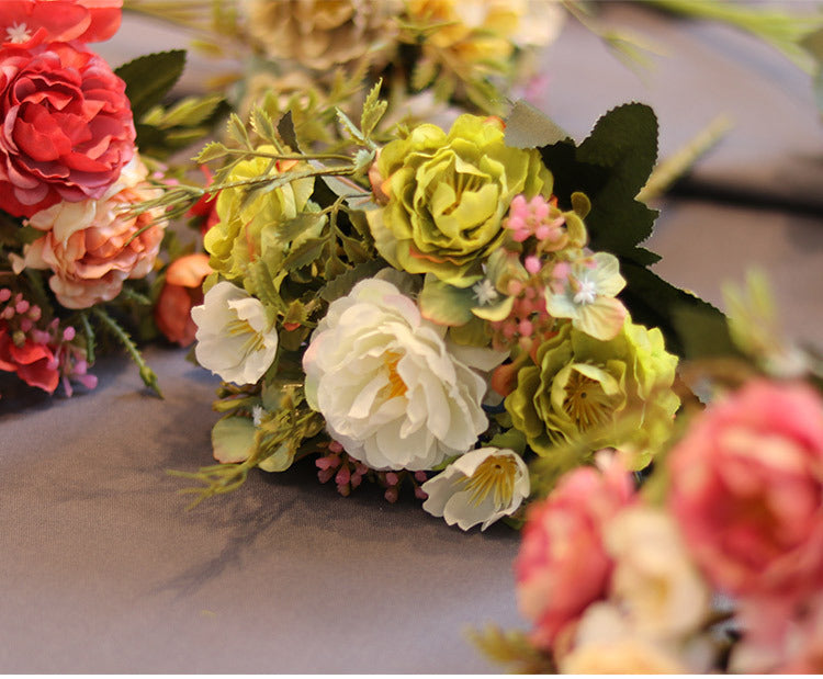 Decoration Bunch Silk Artificial Flowers
