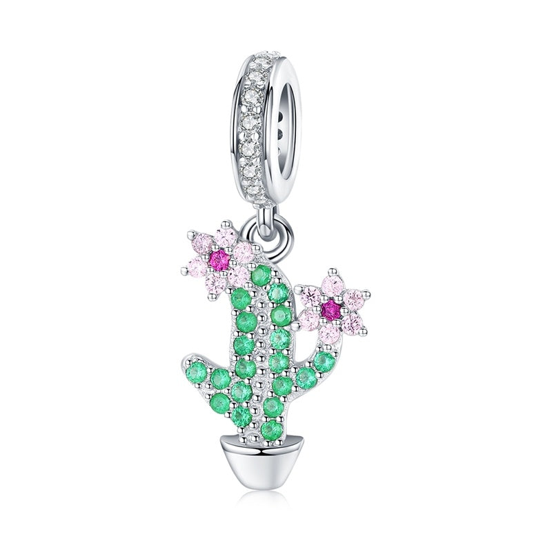 Sonnenblume S925 Silber Armband Anhänger