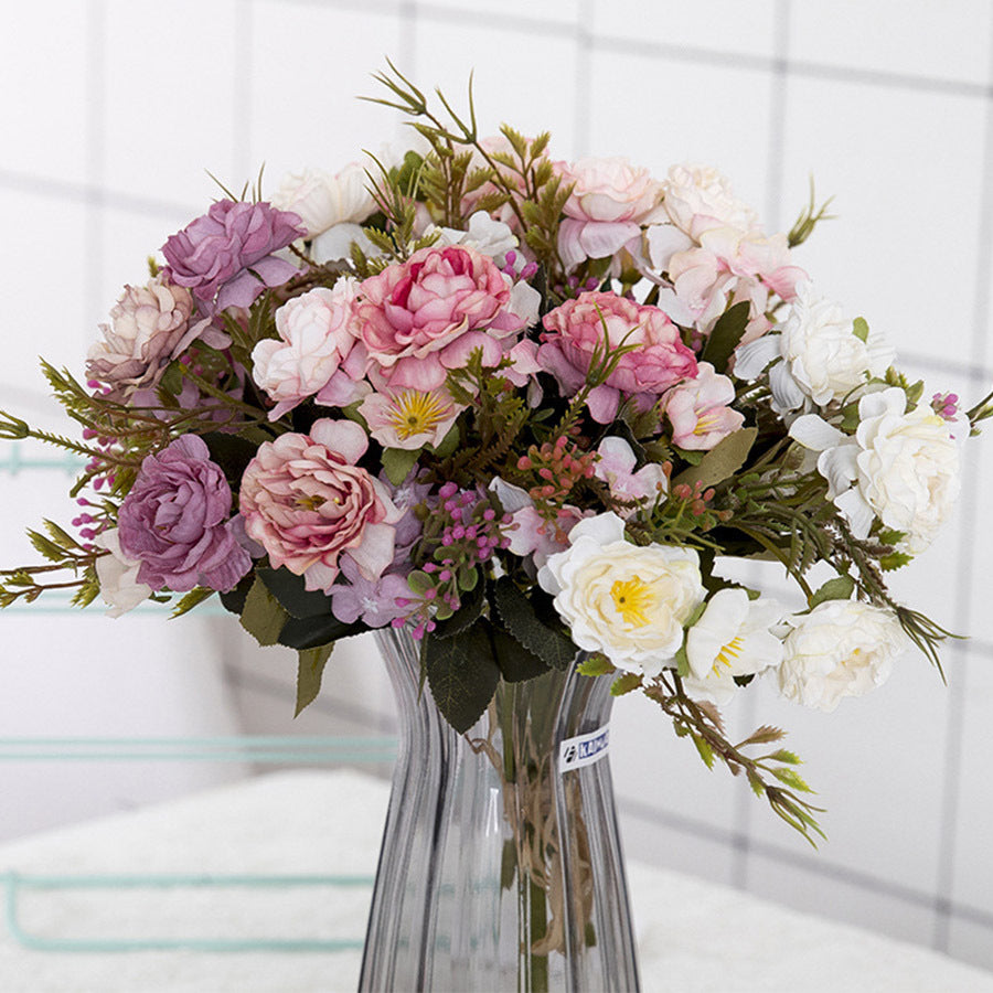 Decoration Bunch Silk Artificial Flowers