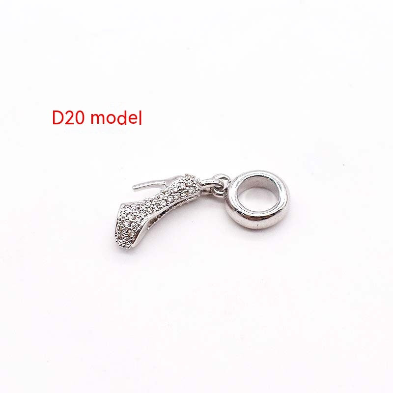 14 Karat Gold Kupferplattierung Großes Loch Spacer Bead Anhänger Charms
