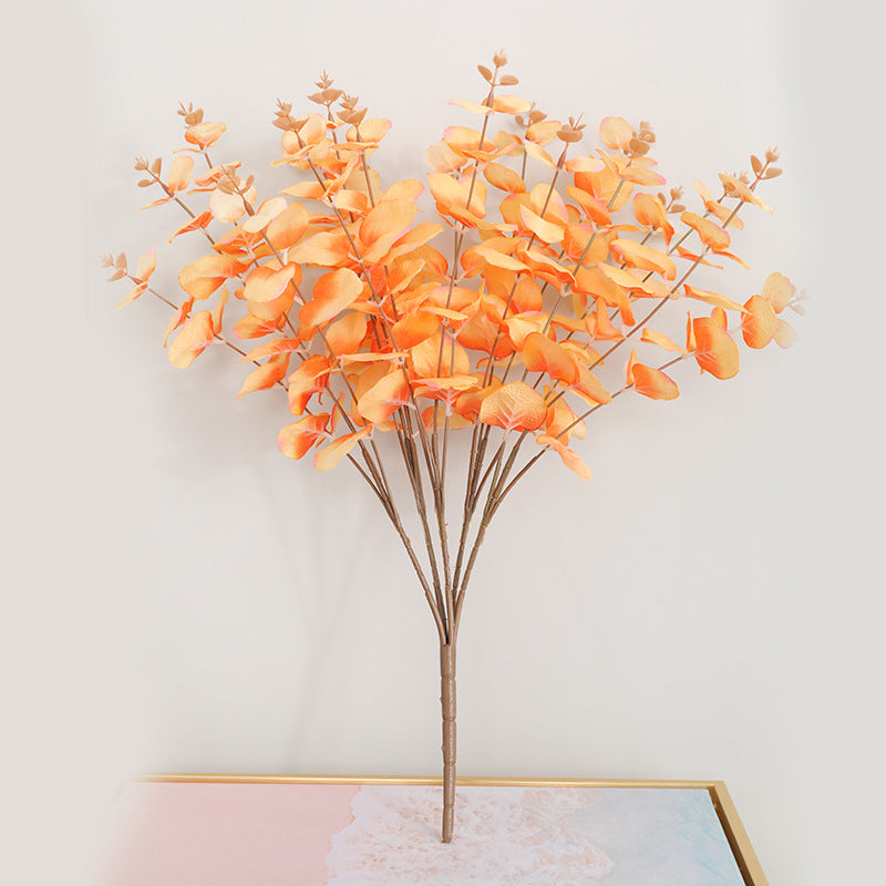 Eucalyptus Flower Money Leaf Silk Flower Home Decoration