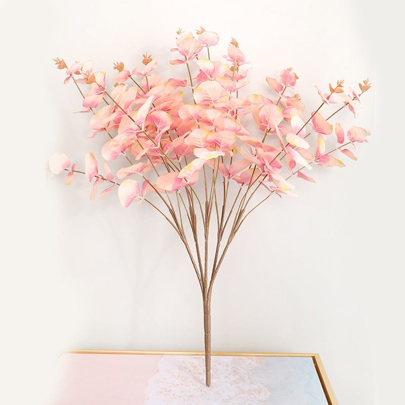 Eucalyptus Flower Money Leaf Silk Flower Home Decoration