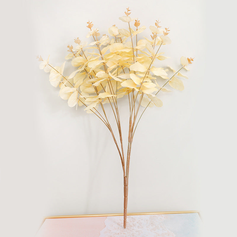 Eucalyptus Flower Money Leaf Silk Flower Home Decoration