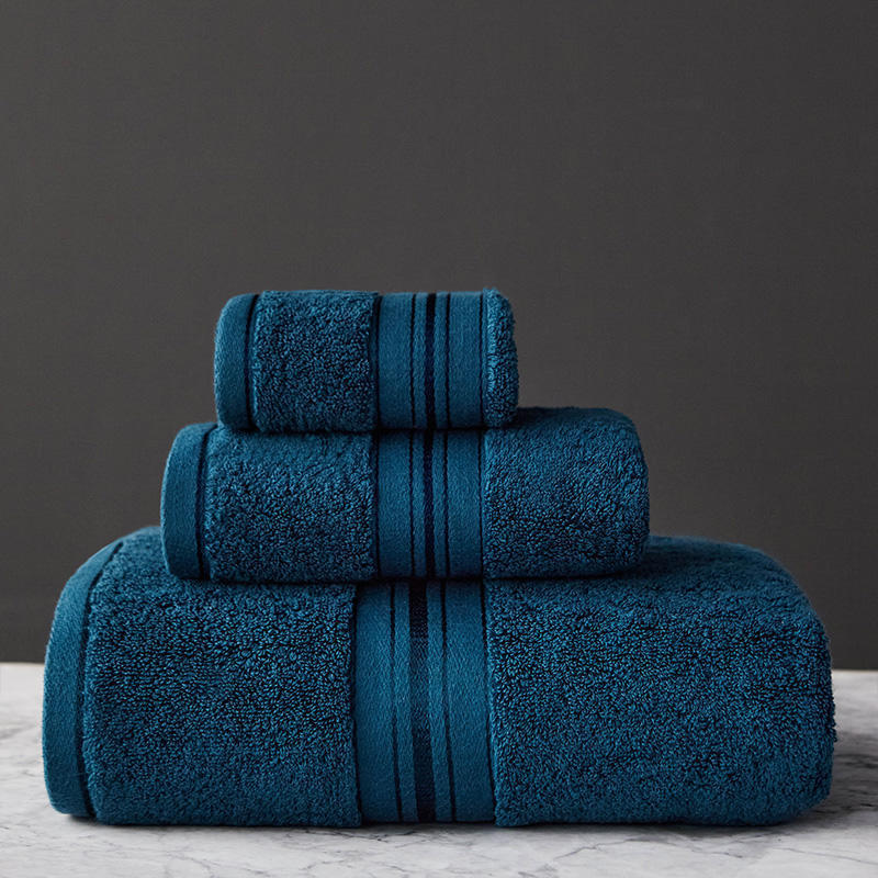 Pure Cotton Thick  Bath Towel Set