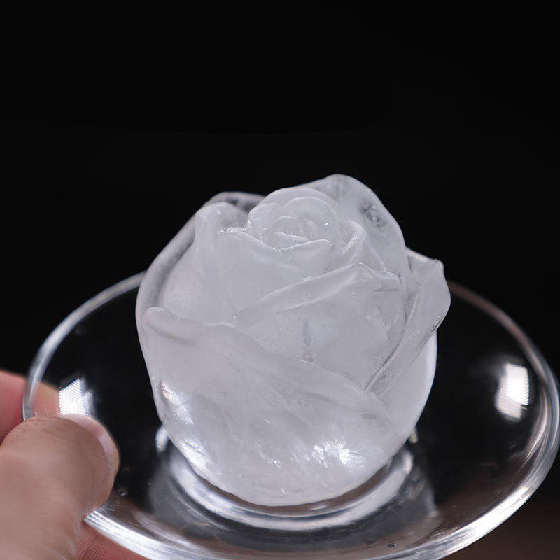 Eisformen Große Rose Blume Silikon 3D
