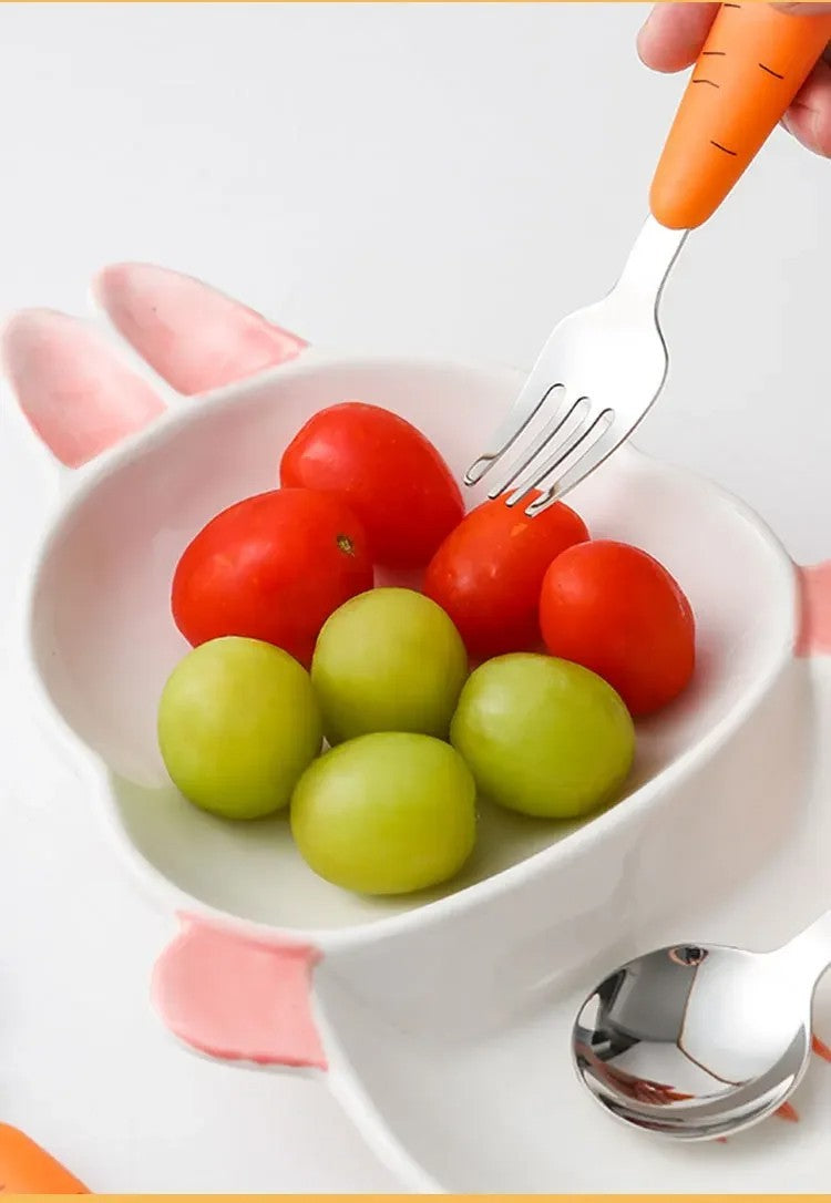 Baby Table Cutlery Set Carrot