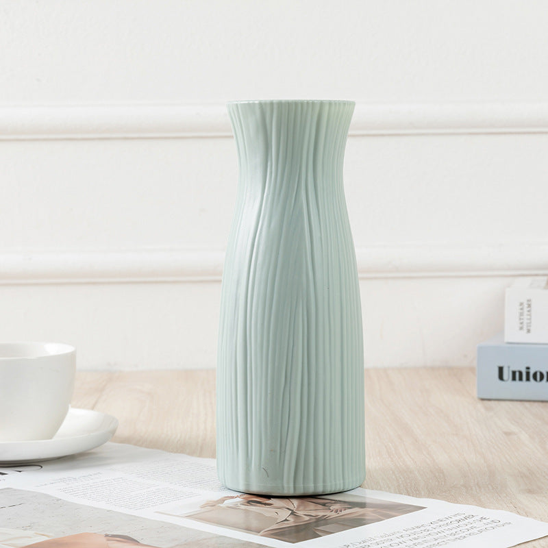 Vase Durable Plastic, Flowers Artificial Flower Ornaments.