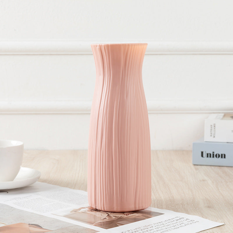 Vase Durable Plastic, Flowers Artificial Flower Ornaments.