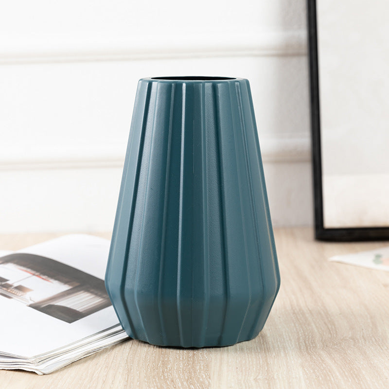 Vase Durable Plastic, Flowers Artificial Flower Ornaments.