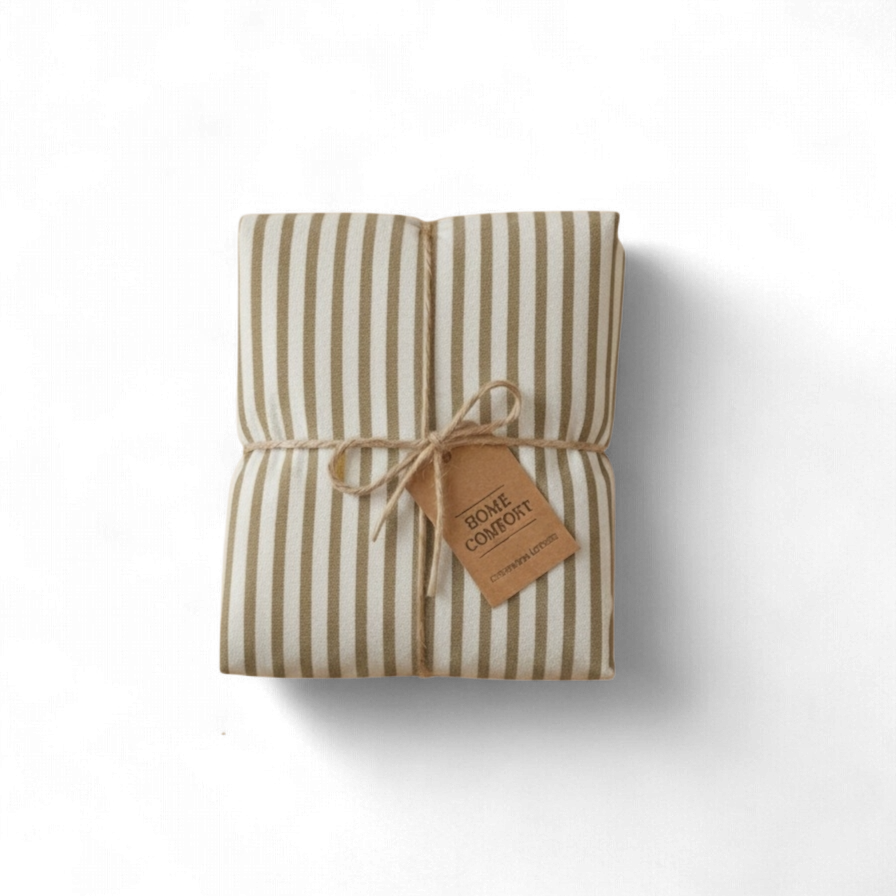 Tovaglia Lagom – Cotone Tinto Filo a Righe, hergestellt in Italien