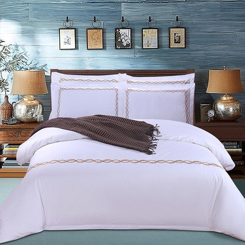 Bedding set four-piece fabric: pure cotton.