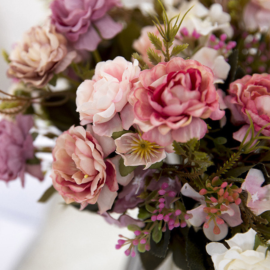 Decoration Bunch Silk Artificial Flowers