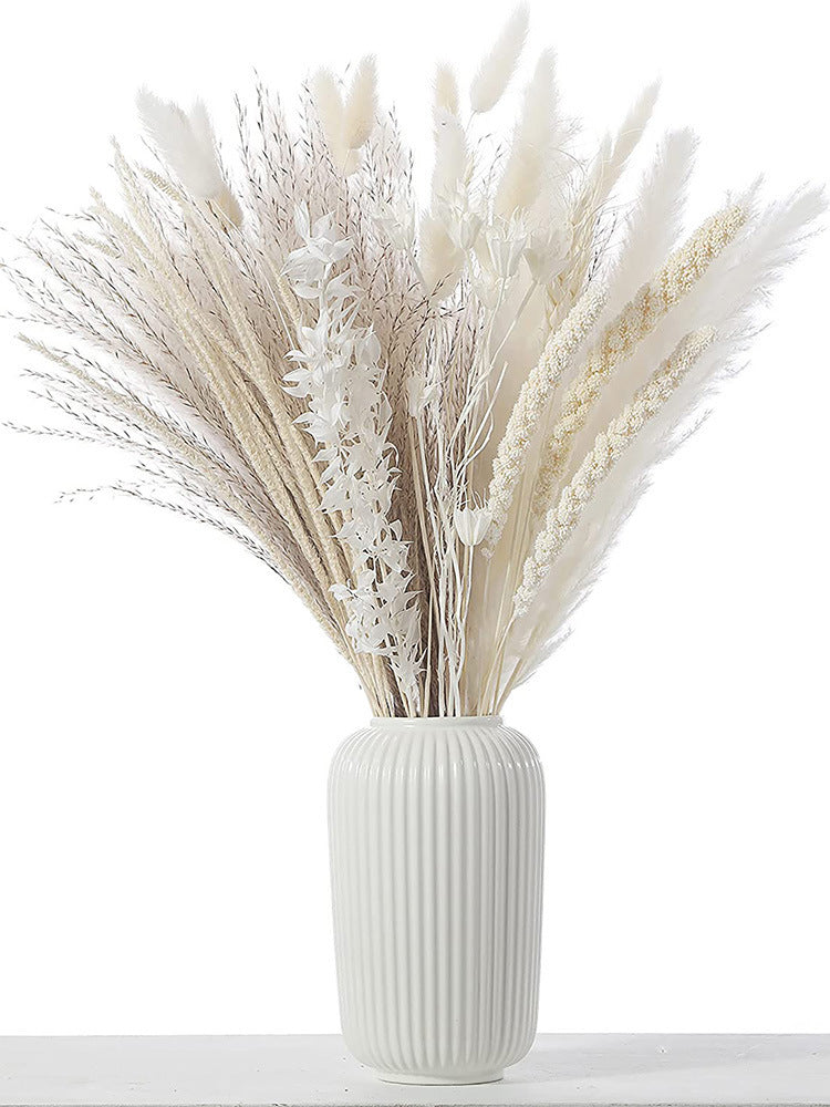 Pampas Bouquet Of Small Dried Reed Flowers