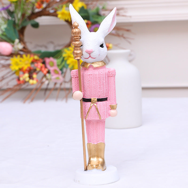 Easter Cute Truncheon Rabbit Home Decoration