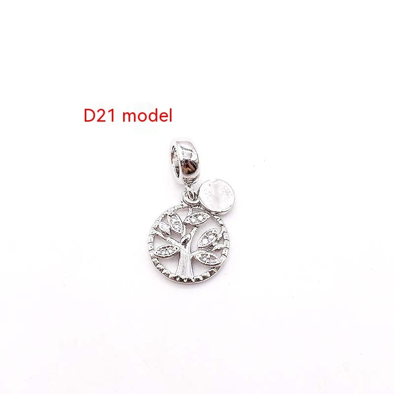 14 Karat Gold Kupferplattierung Großes Loch Spacer Bead Anhänger Charms