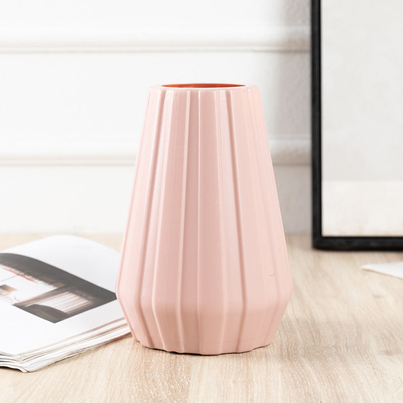 Vase Durable Plastic, Flowers Artificial Flower Ornaments.
