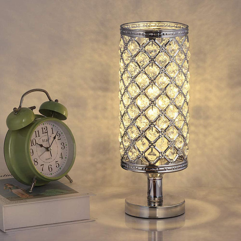 Lampada da tavolo in cristallo per camera da letto e soggiorno, nuovo design moderno.