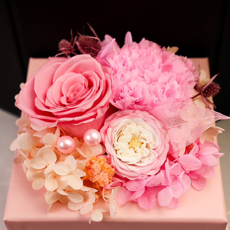 Rose Carnation Austin Gift Box