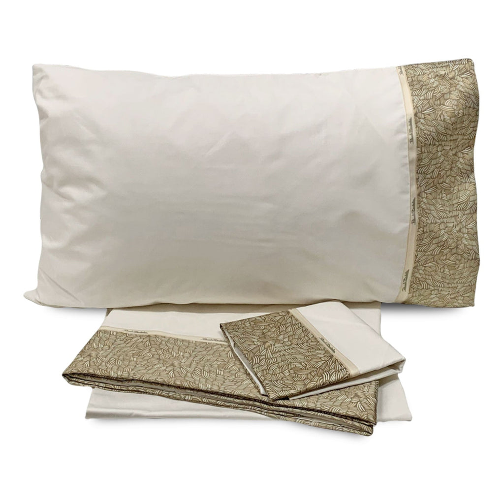 Komplettes Lenzuola in Cotone Matrimoniale Renato Balestra 2 Piazze Federica 4885