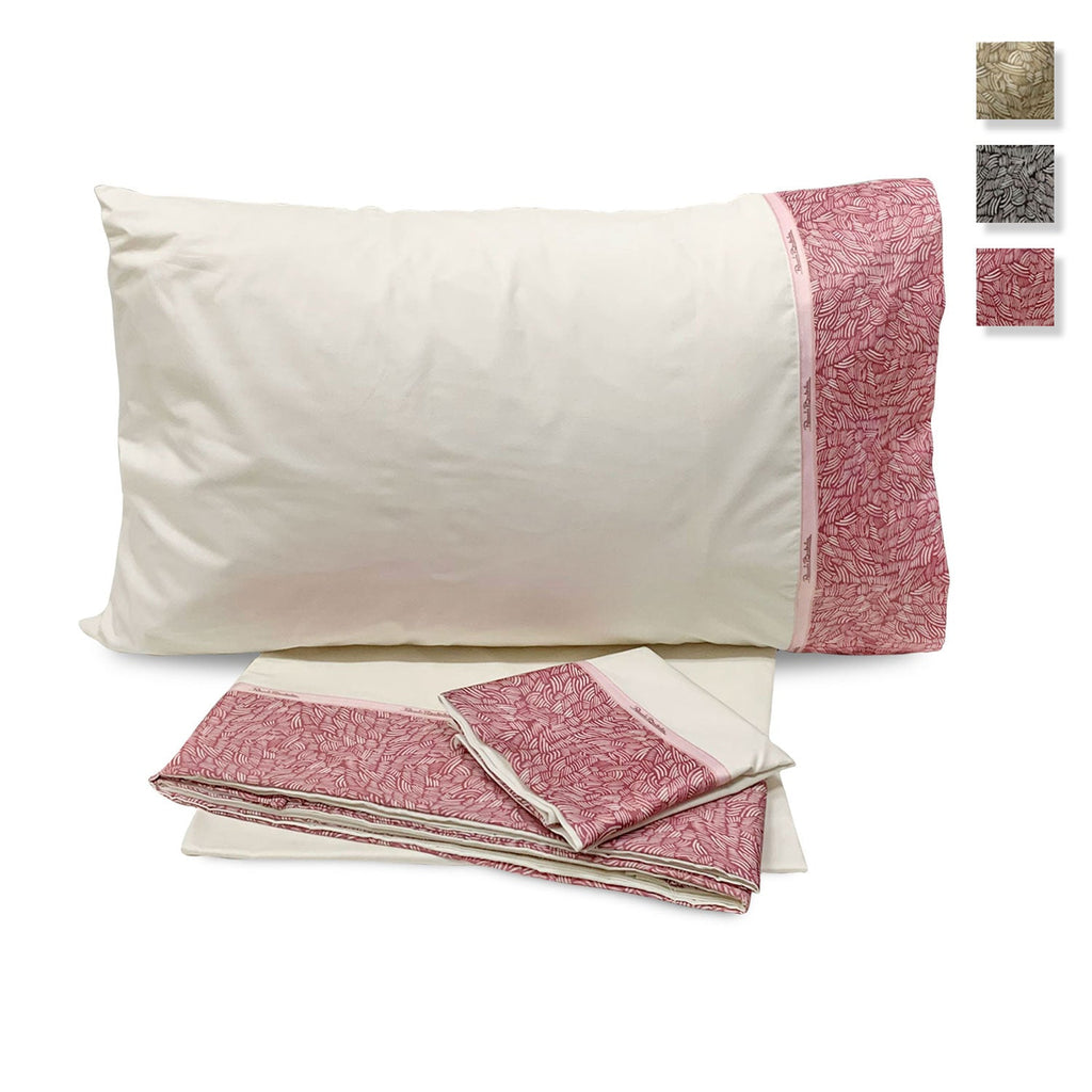 Komplettes Lenzuola in Cotone Matrimoniale Renato Balestra 2 Piazze Federica 4885