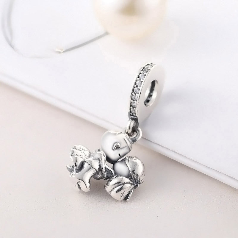 Charm für verliebte Hochzeitspaare, ideal als Gastgeschenk.