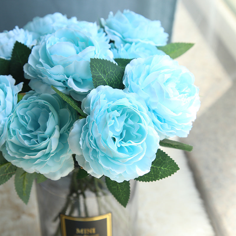 Artificial Silk Flower Single Short Branch Rose