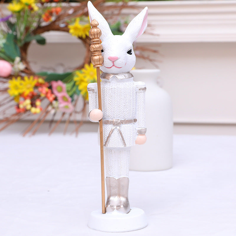 Easter Cute Truncheon Rabbit Home Decoration