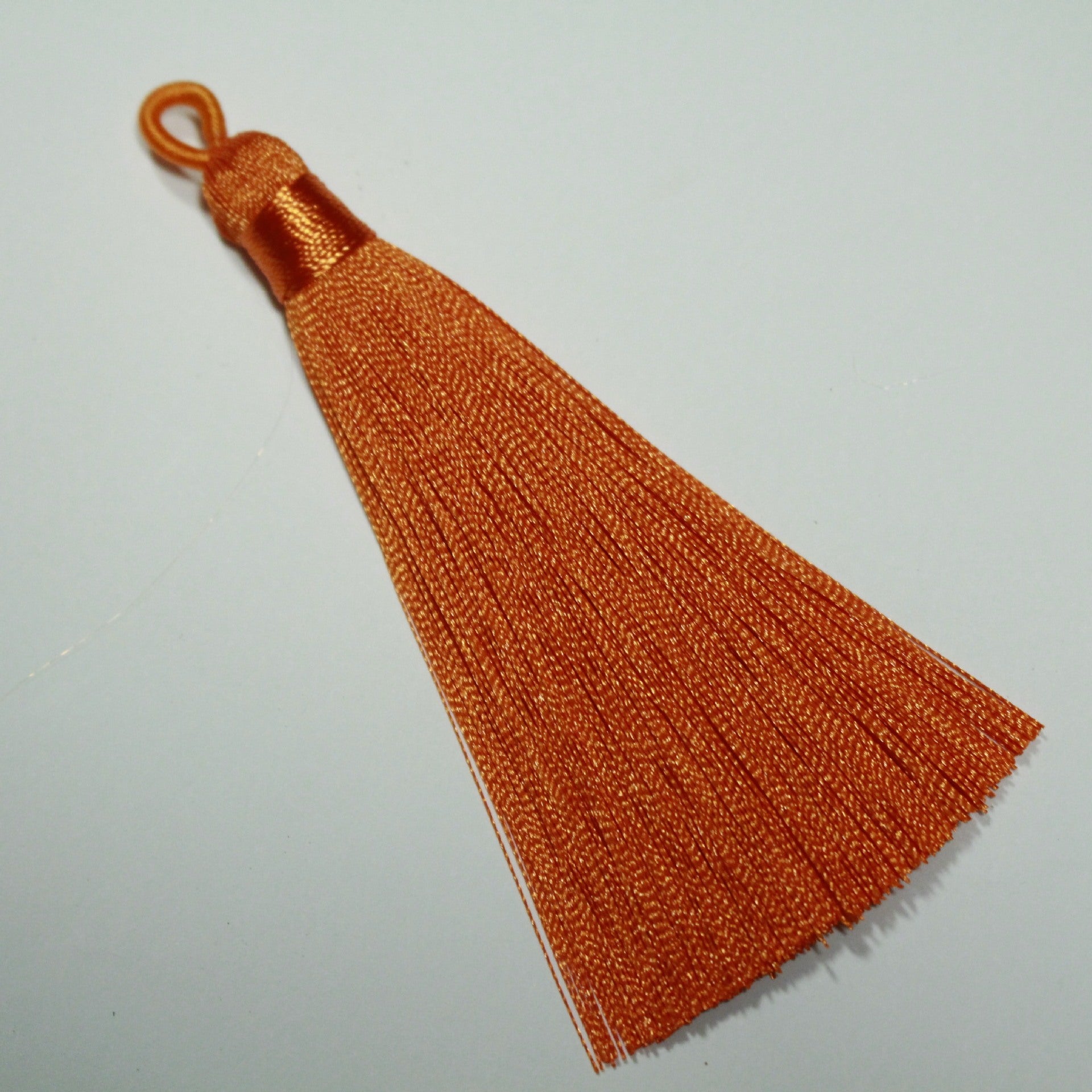 Bookmark Polyester Faux Ice Silk Coil Tassel Chinese Design