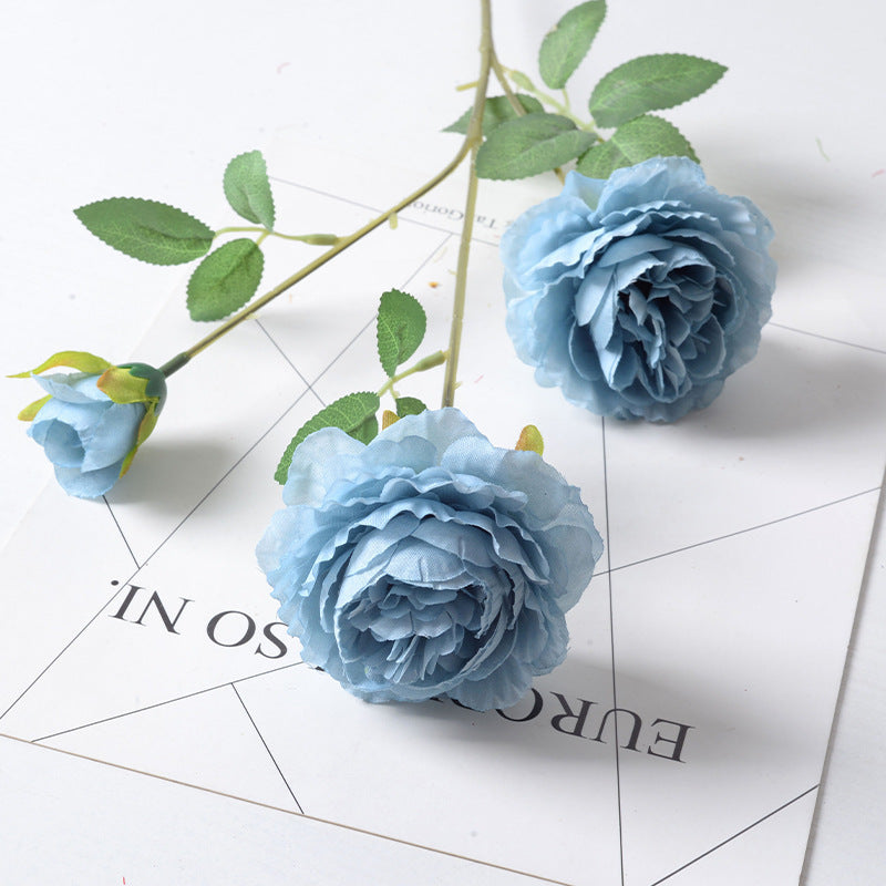 Decoration Silk Peony Flowers