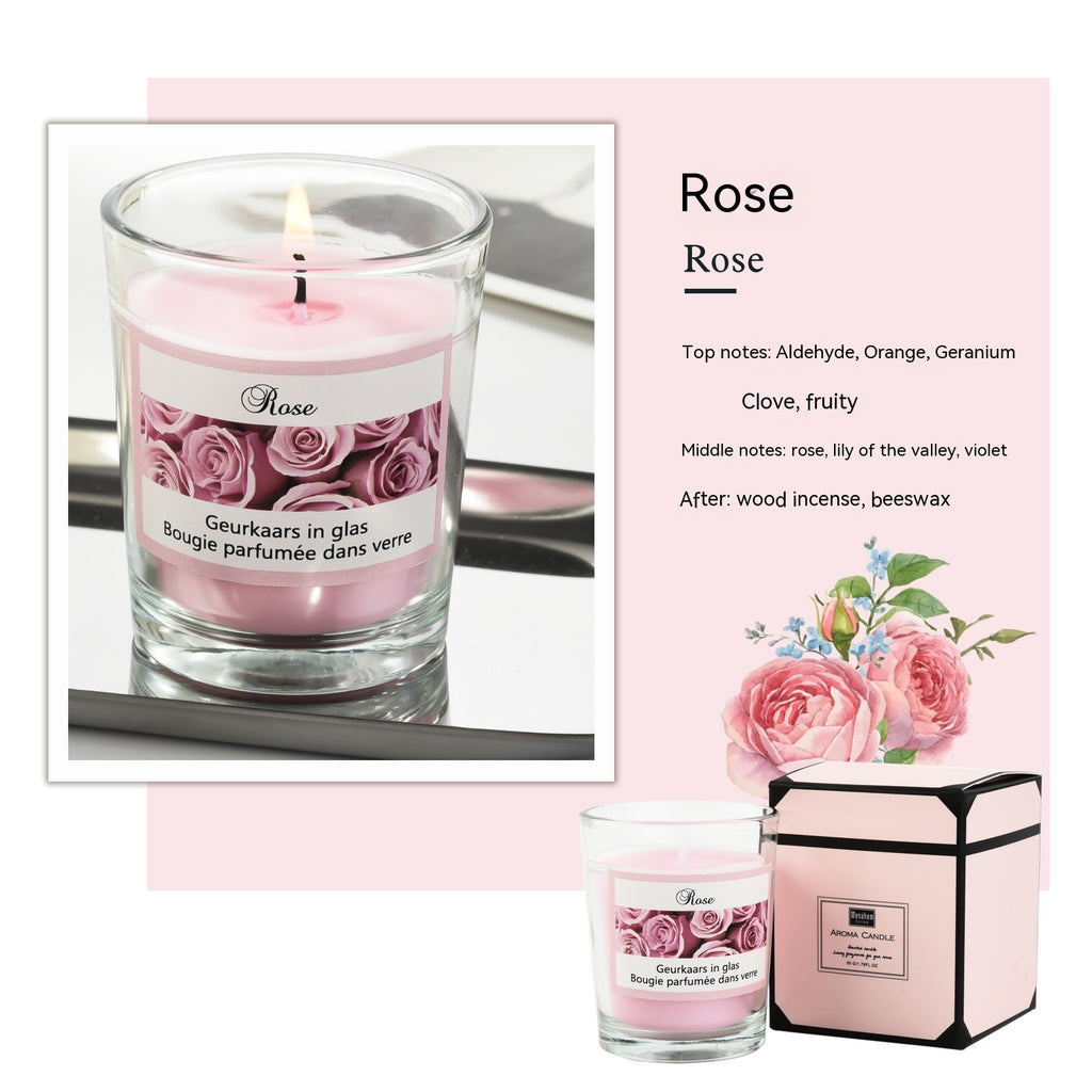 Kerzen Aromatherapie Glas Romantischer Duft