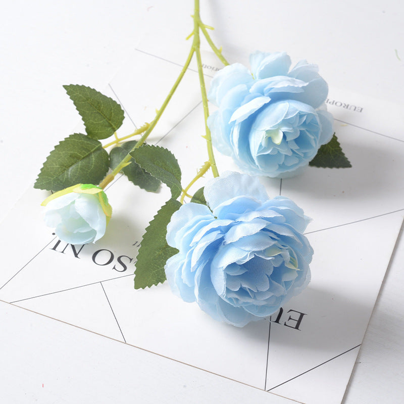 Decoration Silk Peony Flowers