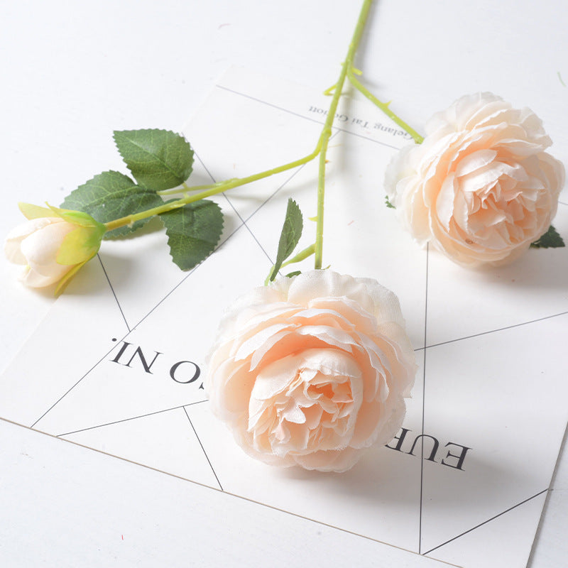 Decoration Silk Peony Flowers