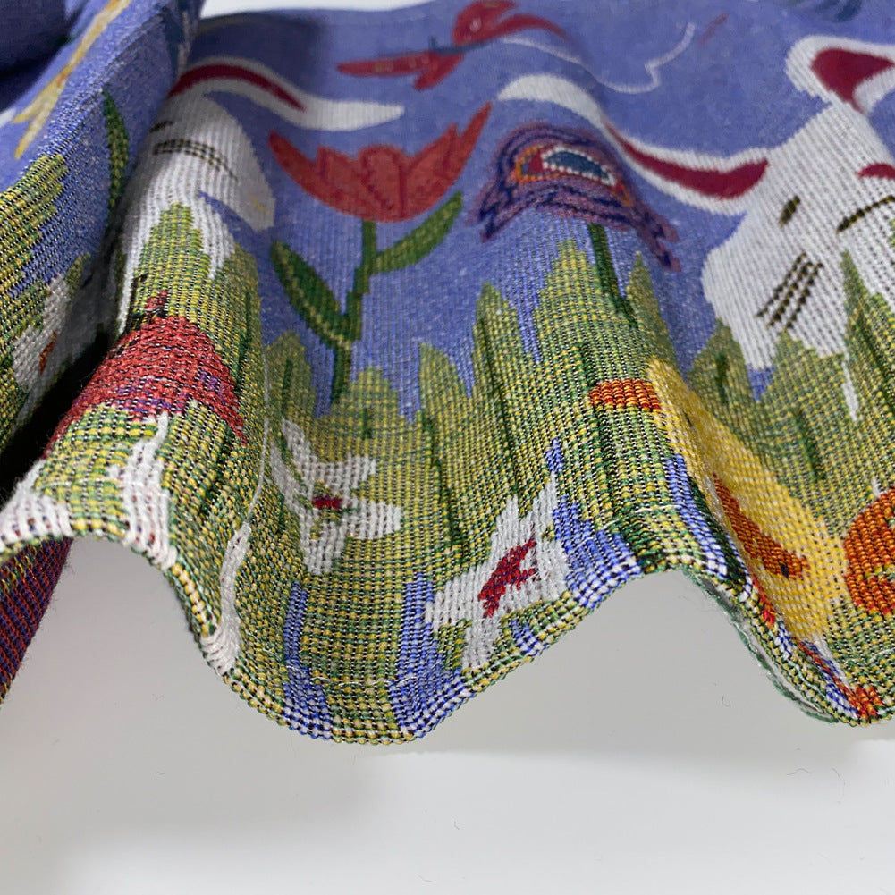 Easter Rabbit Egg Table Runner American-style Village Style Tablecloth