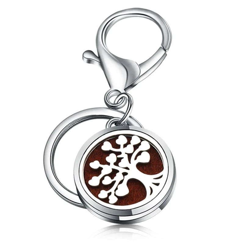 Love Key! Essential oil diffuser perfume Key Chain.