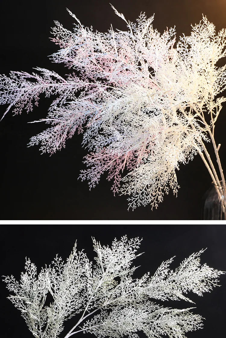 Pine Artificial Fog Flower Rime Grass Wedding Flower Material 105cm