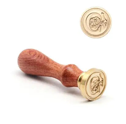 Sealing Wax Seal Stamp Ancient Classic 26 Letter A-Z Alphabet Initial