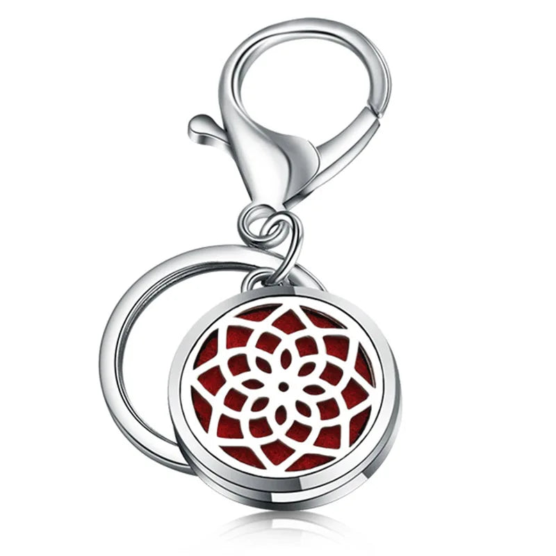 Love Key! Essential oil diffuser perfume Key Chain.