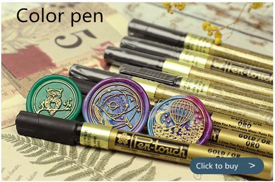 Sealing Wax Seal Stamp Ancient Classic 26 Letter A-Z Alphabet Initial