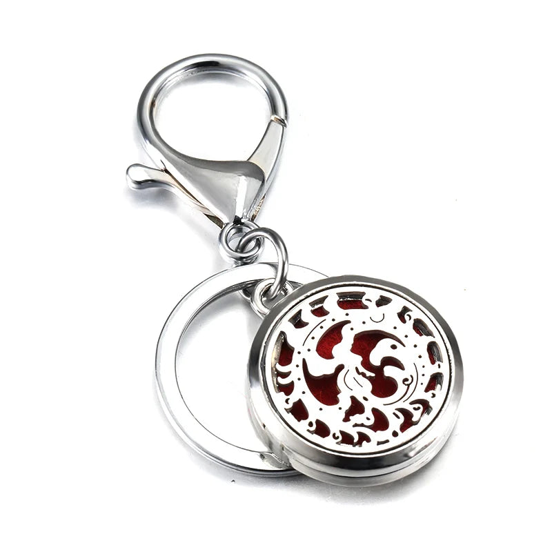 Love Key! Essential oil diffuser perfume Key Chain.