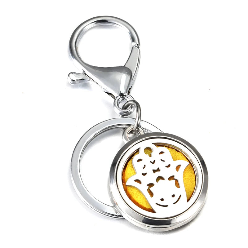 Love Key! Essential oil diffuser perfume Key Chain.