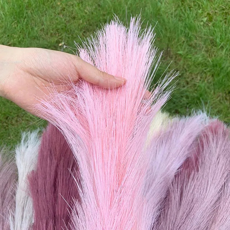 Artificial Pampas Grass Dried Reed Flowers 5pcs 100cm