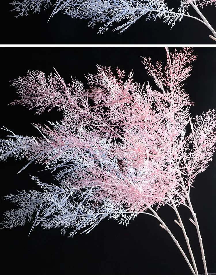 Pine Artificial Fog Flower Rime Grass Wedding Flower Material 105cm