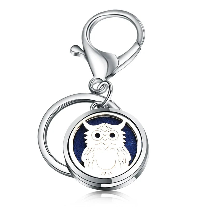 Love Key! Essential oil diffuser perfume Key Chain.