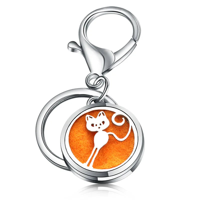 Love Key! Schlüsselanhänger mit Diffusor für ätherische Öle und Parfüm.