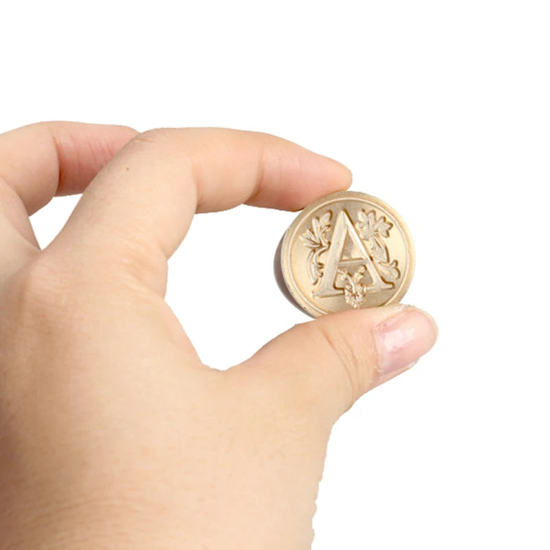 Sealing Wax Seal Stamp Ancient Classic 26 Letter A-Z Alphabet Initial