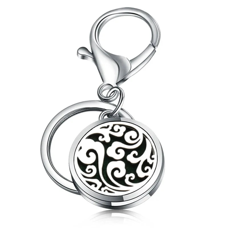 Love Key! Essential oil diffuser perfume Key Chain.