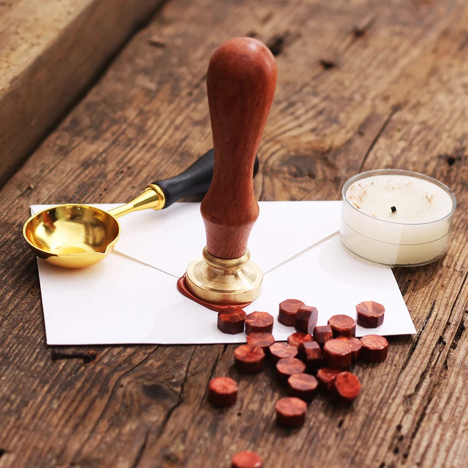 Sealing Wax Seal Stamp Ancient Classic 26 Letter A-Z Alphabet Initial