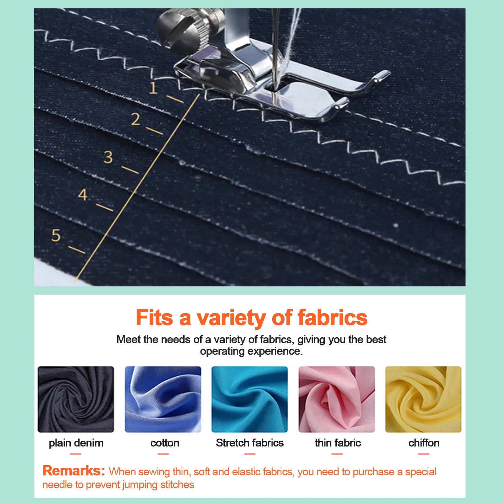 Electric Sewing Machine Mini Household Double Thread Sewing Machine.